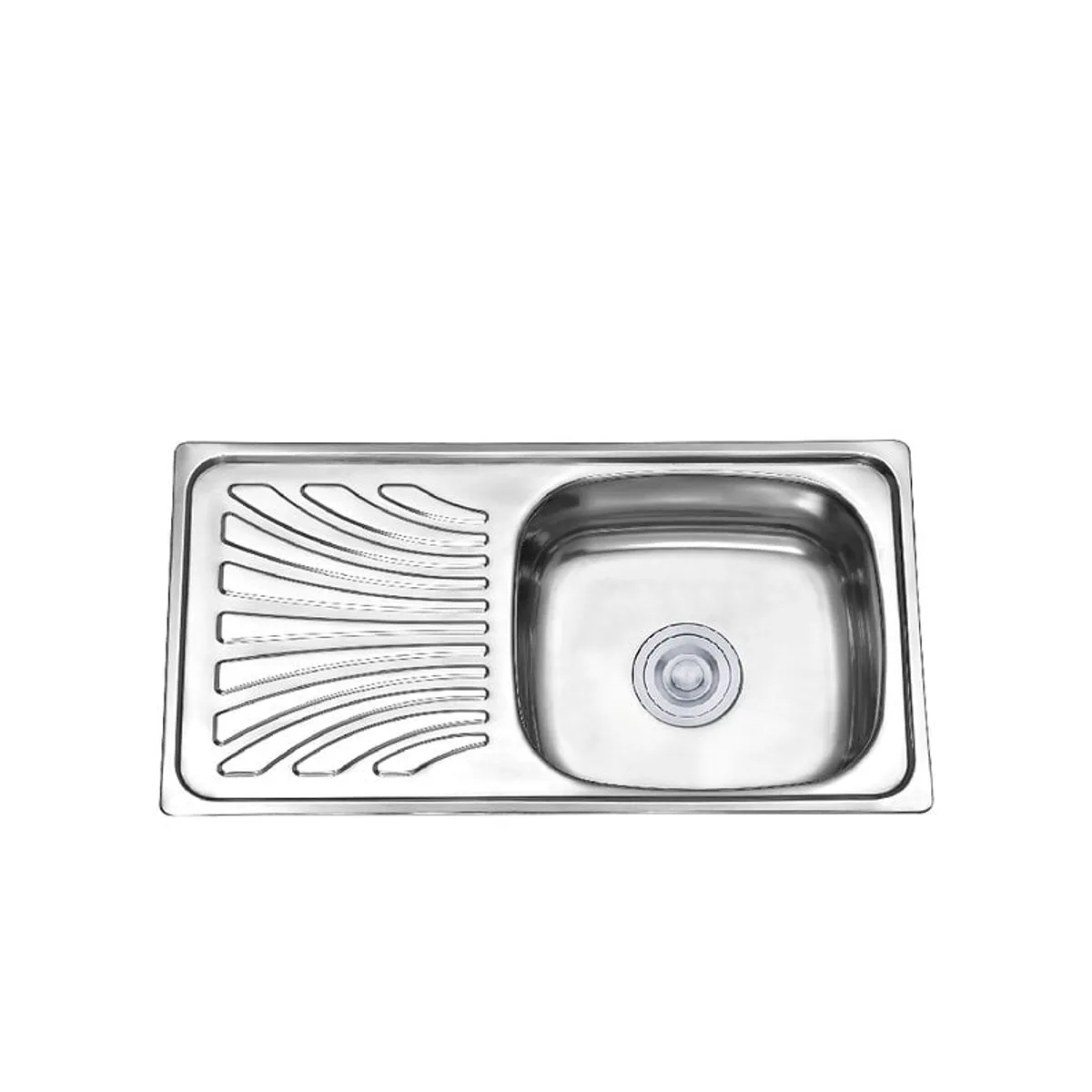 Lavadero de Cocina en Acero Inoxidable  75x40x14cm, marca XM - Foto Principal