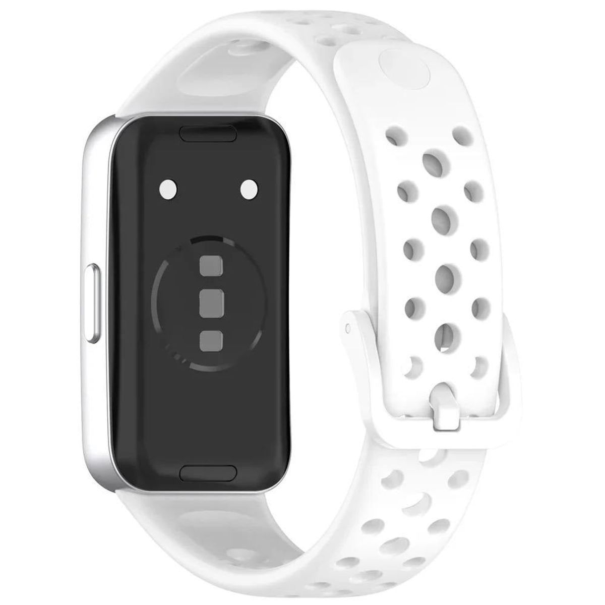 GENERICO - Correa para Huawei Band 10 Silicona Blanco