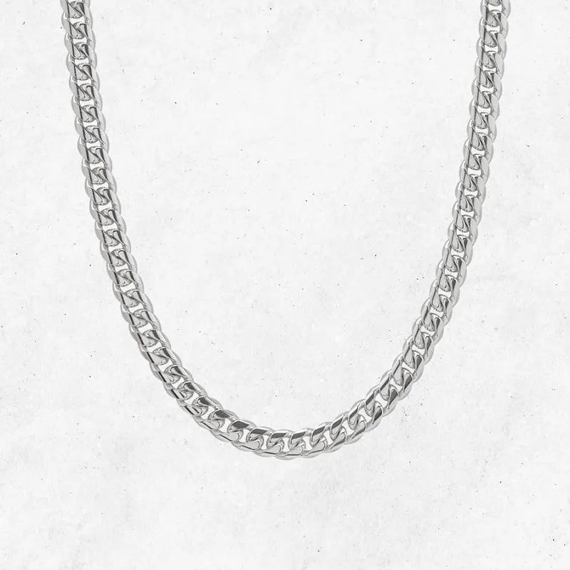 MENS FASHION BOX - Collar Lomo de Corvina Plateado