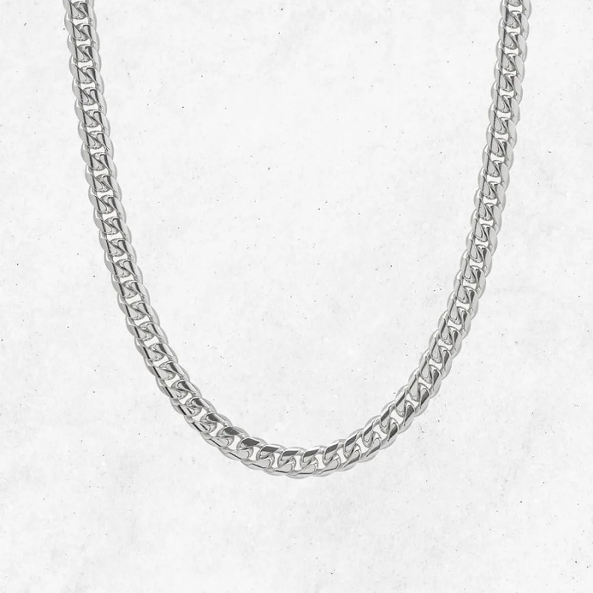 MENS FASHION BOX - Collar Lomo de Corvina Plateado