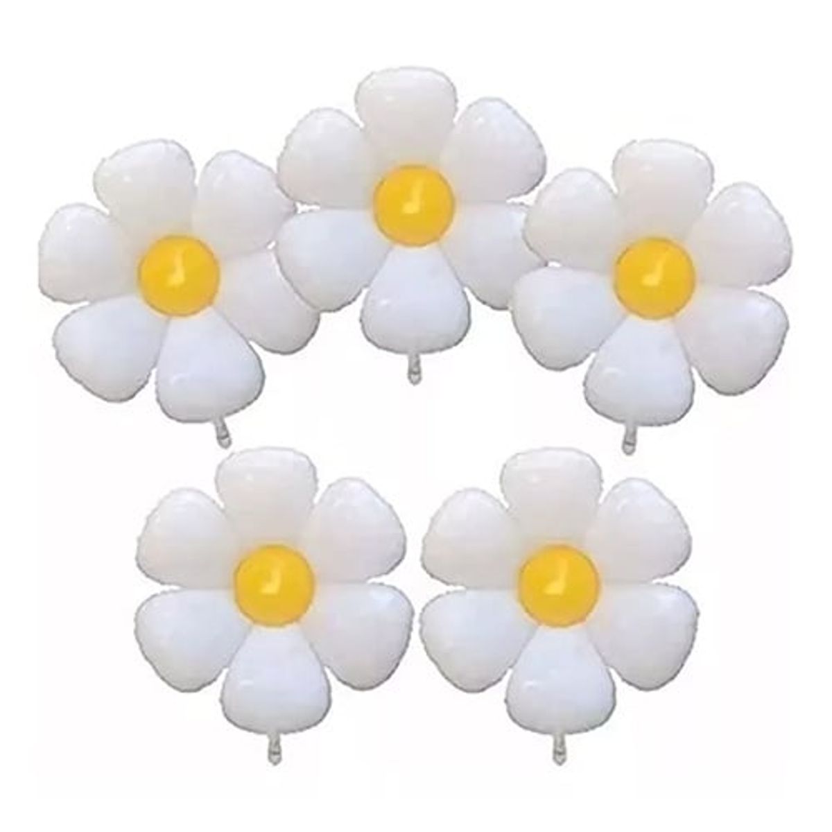 GENERICO - Set globos de margaritas abejas con numero