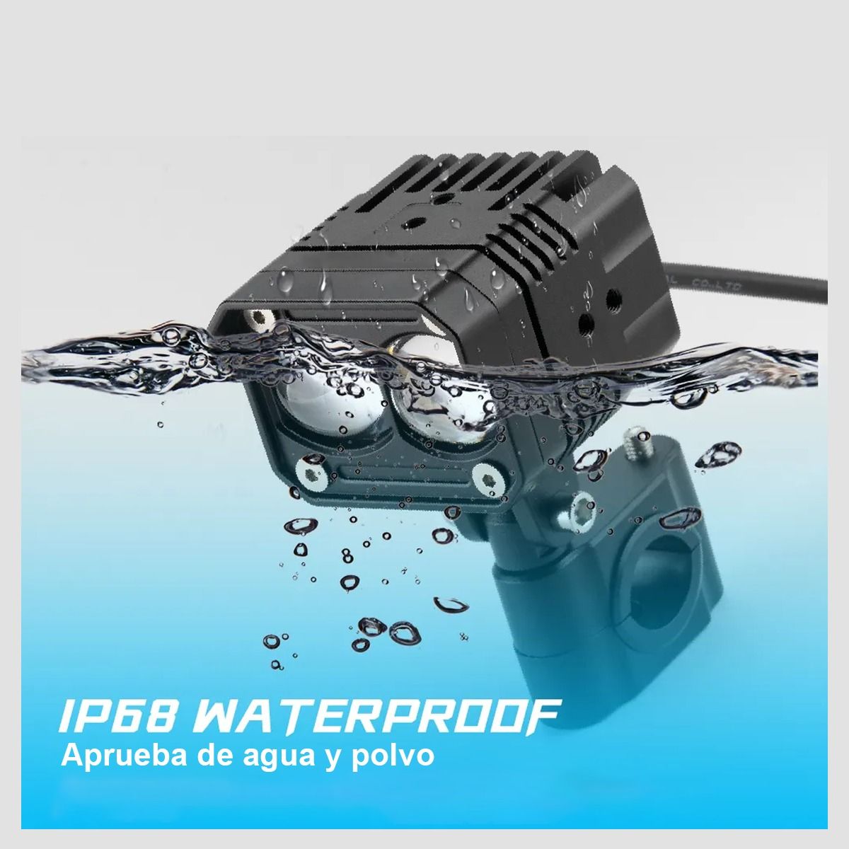 GENERICO - Explorador led premiun K11 dual color 12-36V 14000lm