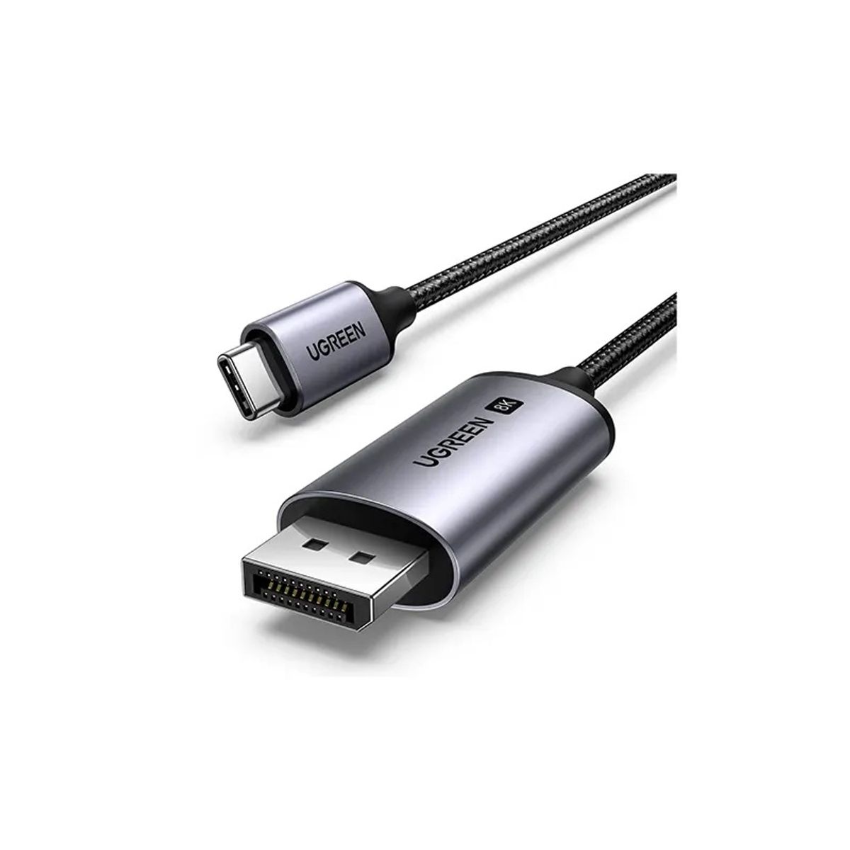 UGREEN - Cable UGREEN USB-C macho a DisplayPort macho 8K de 3 Metros CM556
