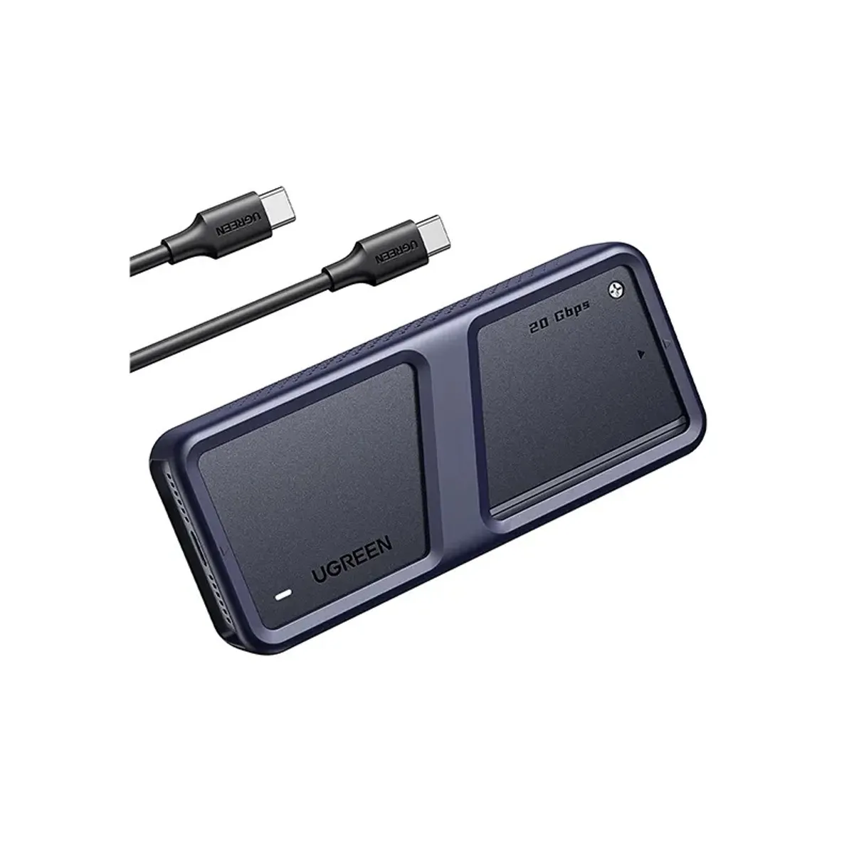 UGREEN - Carcasa UGREEN SSD M2 NVMe USB-C 32 Gen2x2- UGREEN CM642