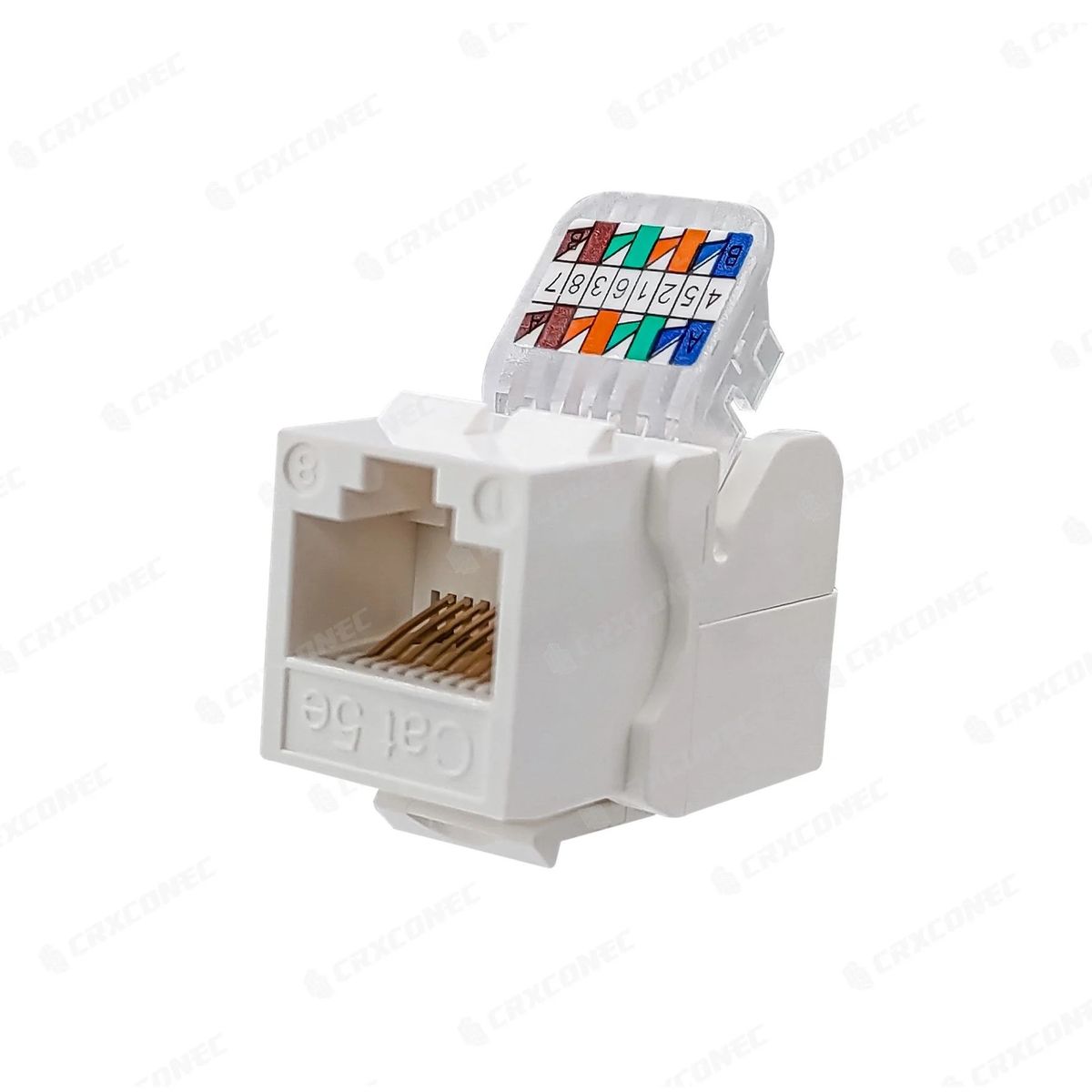 LANPRO ARGAN OIL - Keystone Jack Cat 5e UTP 110 IDC 30U Azul - LP-7CEPUSBL