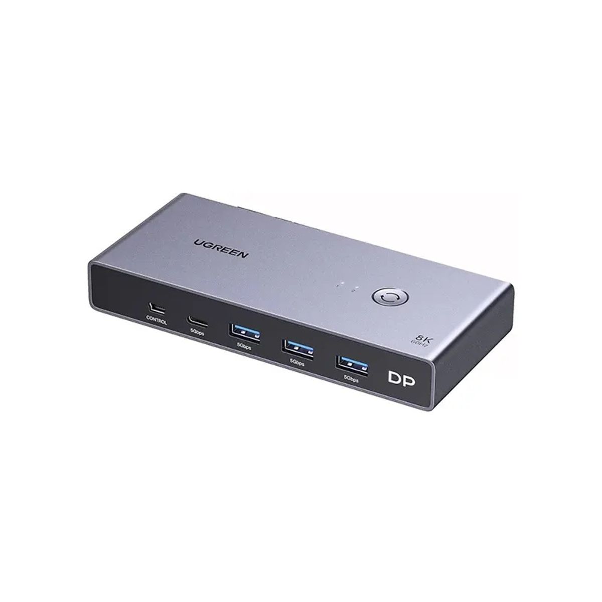 UGREEN - Switch UGREEN KVM de escritorio DisplayPort de 2 puertos