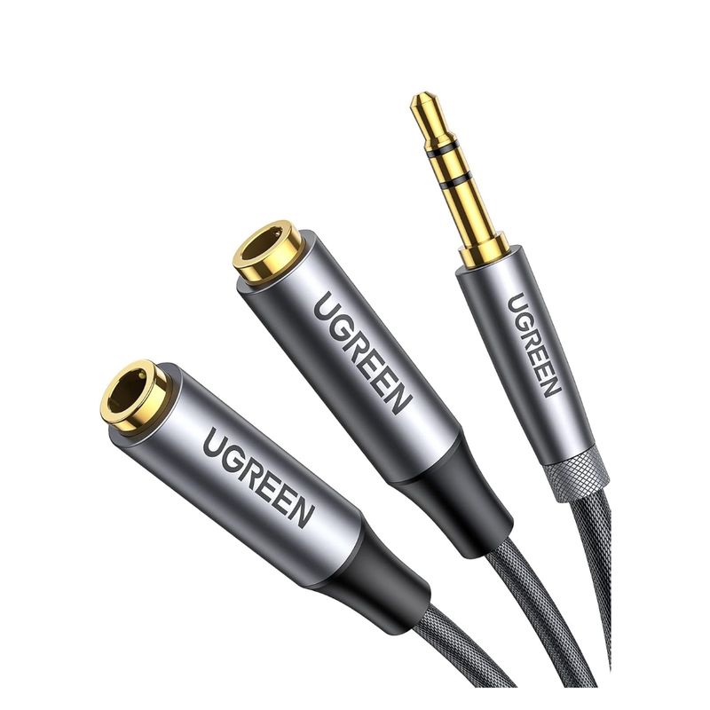 UGREEN - Splitter Divisor de Audio para 2 Audifonos UGREEN