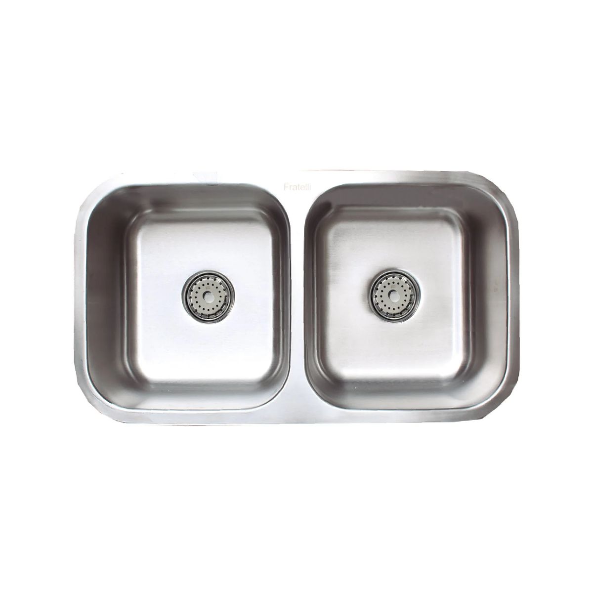 FRATELLI - Lavadero de Cocina Doble en Acero 86x46x19cm