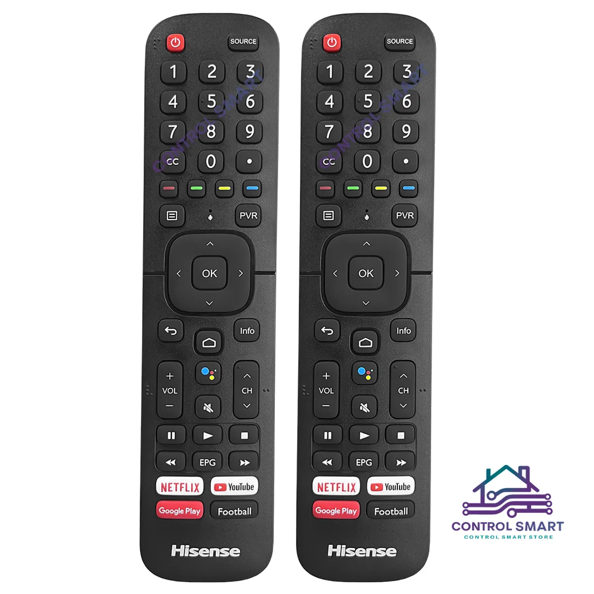 HISENSE - Control Remoto Para Hisense Smart Tv  Acceso Rápido y Control Por Voz