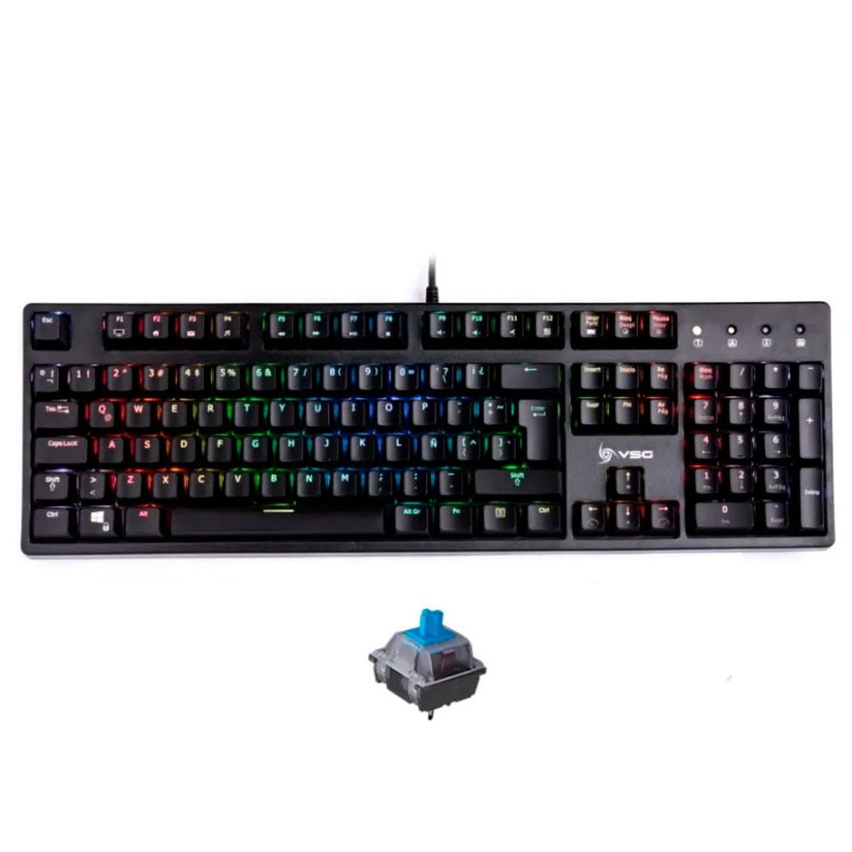 VSG - Teclado MECANICO VSG Alnilam RGB Black Sw Blue