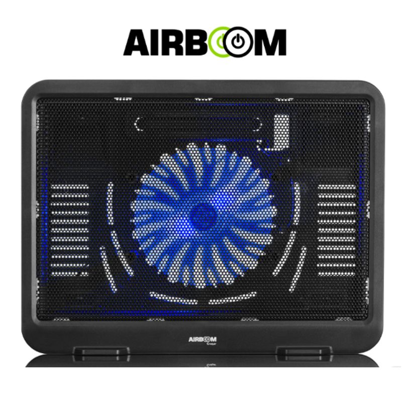 AIRBOOM - Base Con Cooler CRUISER AB021 1FAN 125CM 2Fan 7Cm AIRBOOM