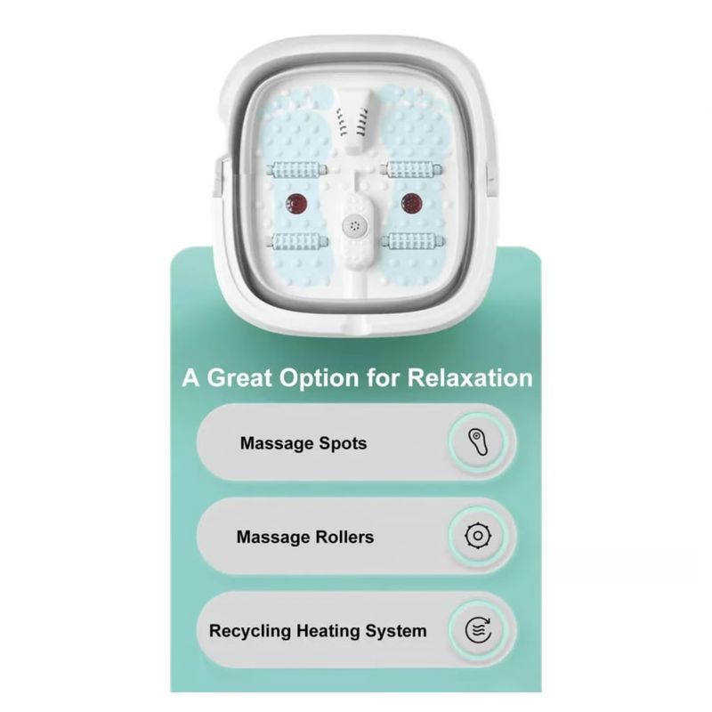 OEM - Spa tina masajedora para pies eléctrico con calefacción e infrarojo