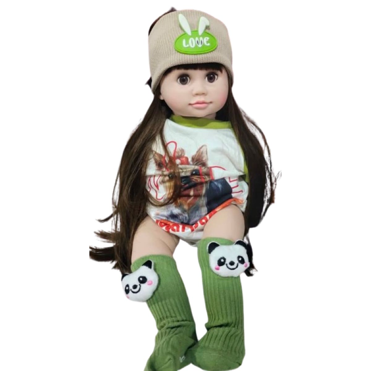 GENERICO - Muñeca REBORN realista 55cm