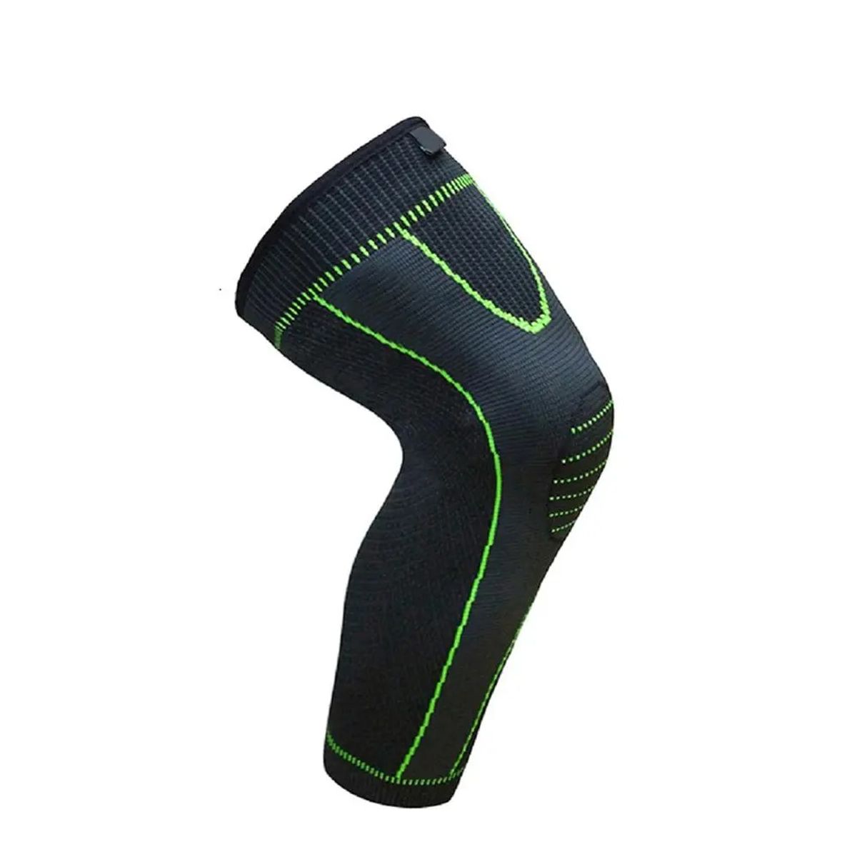 GENERICO - Rodillera Pantorrillera  Completa Larga de Compresion Deportiva Verde