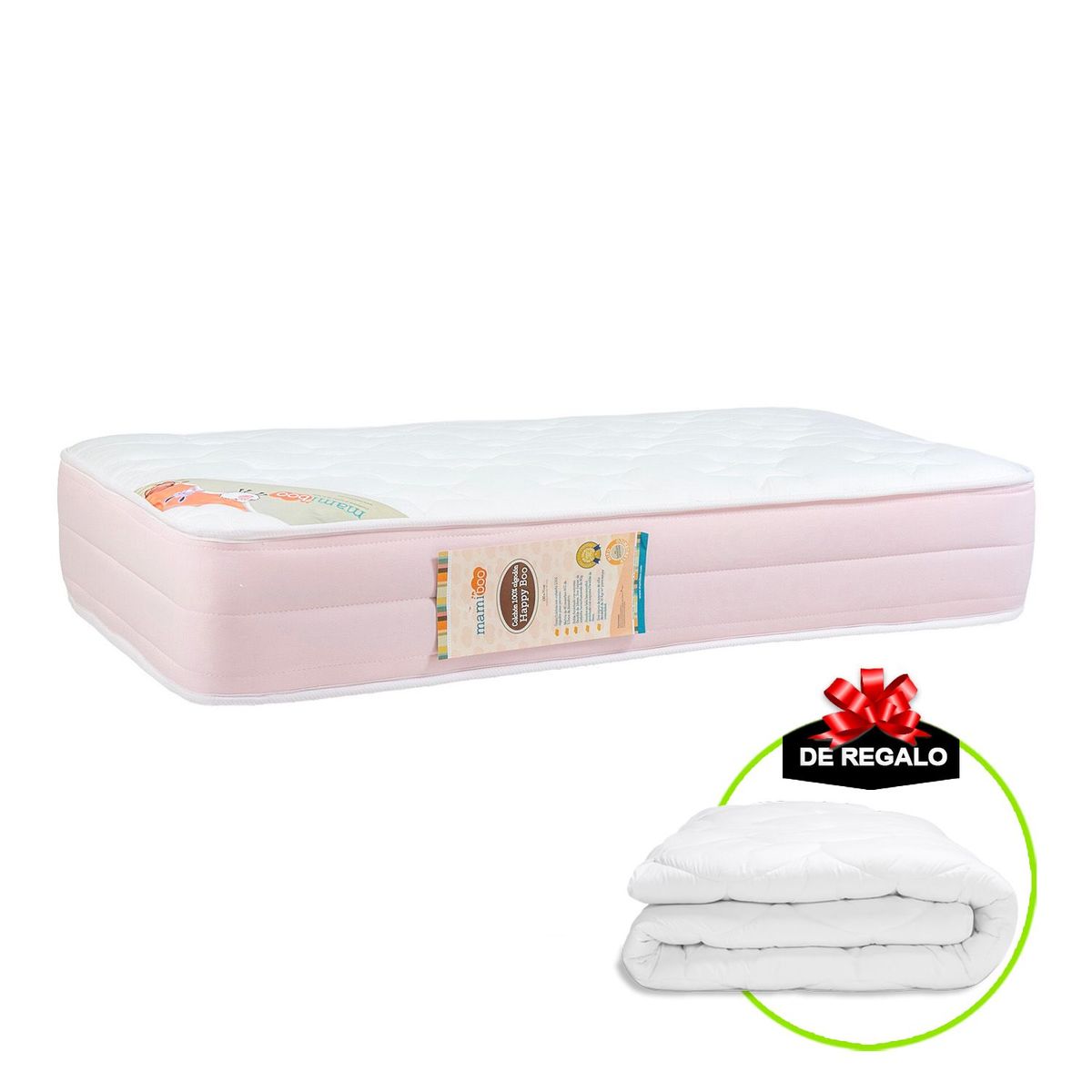 MAMIBOO - Colchón de Cuna Happy Boo