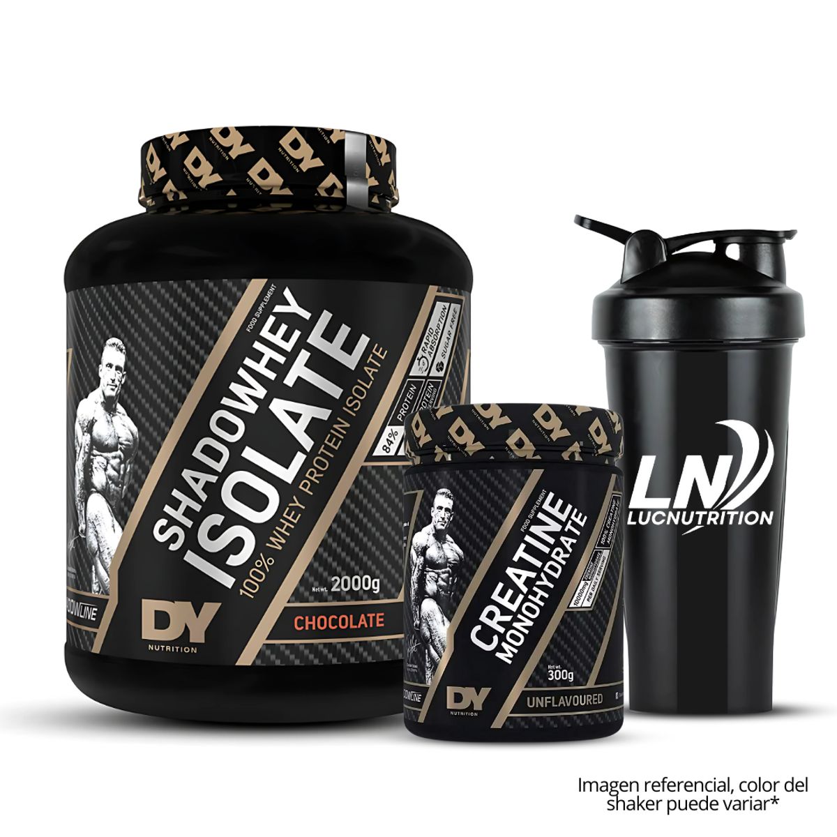 DORIAN YATES - Shadowhey Isolate 2kg chocolate + creatina dorian yates 300 gr shaker