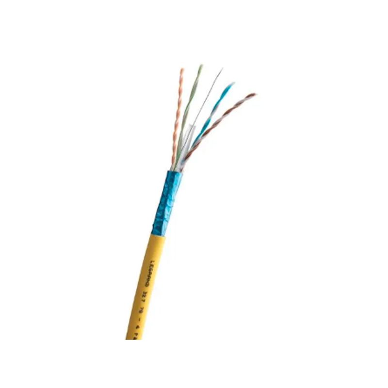 LEGRAND - CABLE CAT6A FUTP LSZH-1 ROLLO 500M AMARILLO 23AWG PN LE-032778