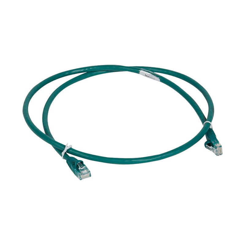 LEGRAND - PATCH CORD LEGRAND CAT6 UUTP 3M LSZH VERDE PN LE-051860