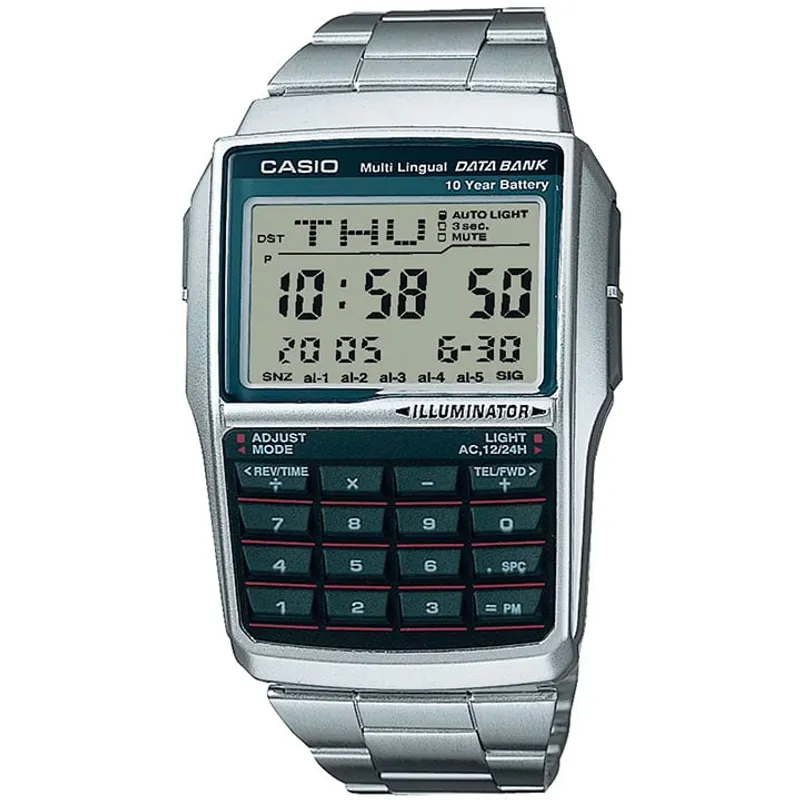 CASIO - Reloj Casio Data Bank Calculadora DBC-32D-1A