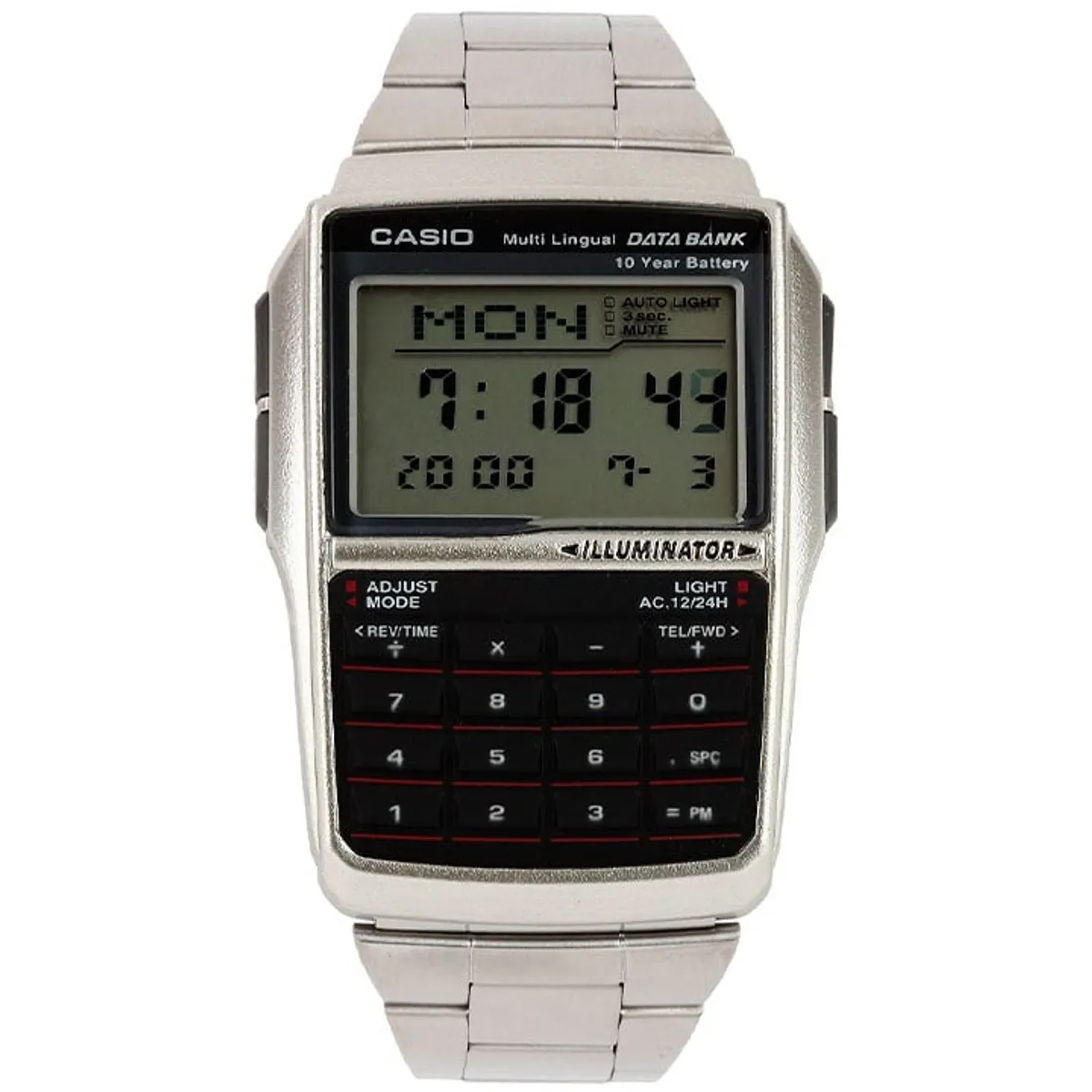 CASIO - Reloj Casio Data Bank Calculadora DBC-32D-1A