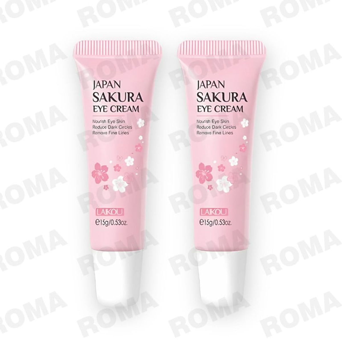 GENERICO - PACK 2 CONTORNO DE OJOS JAPAN SAKURA EYE CREAM LAIKOU 30G