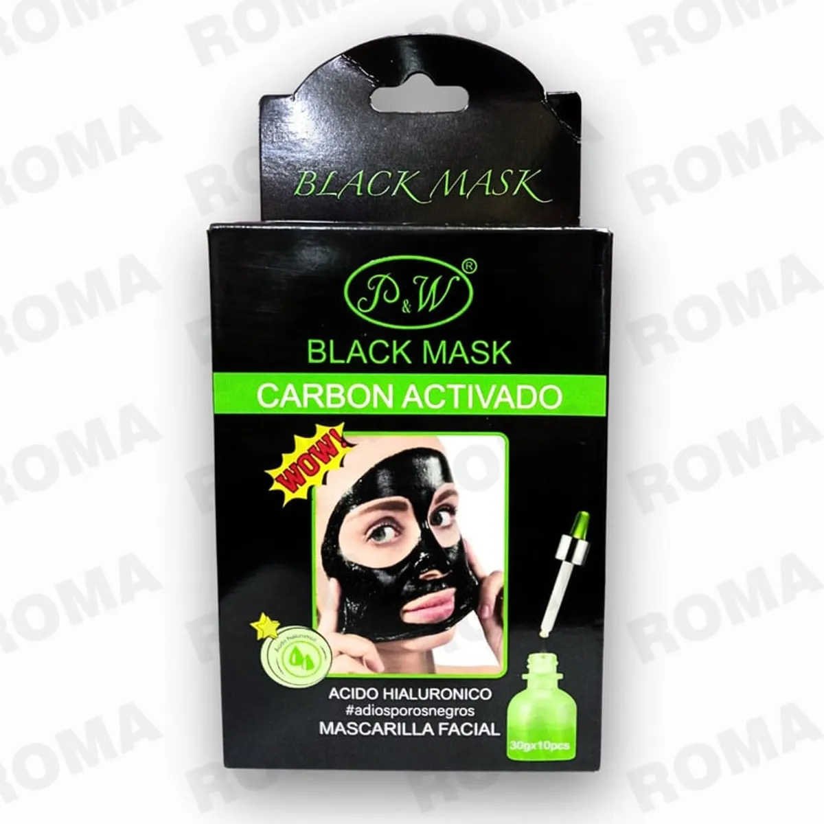 GENERICO - MASCARILLA FACIAL CARBON ACTIVADO 30G