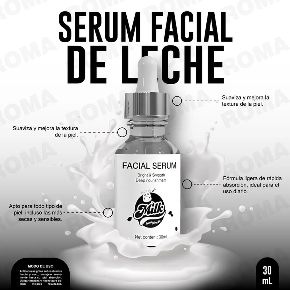 GENERICO - SERUM FACIAL DE LECHE BLIANLIAN 30ML
