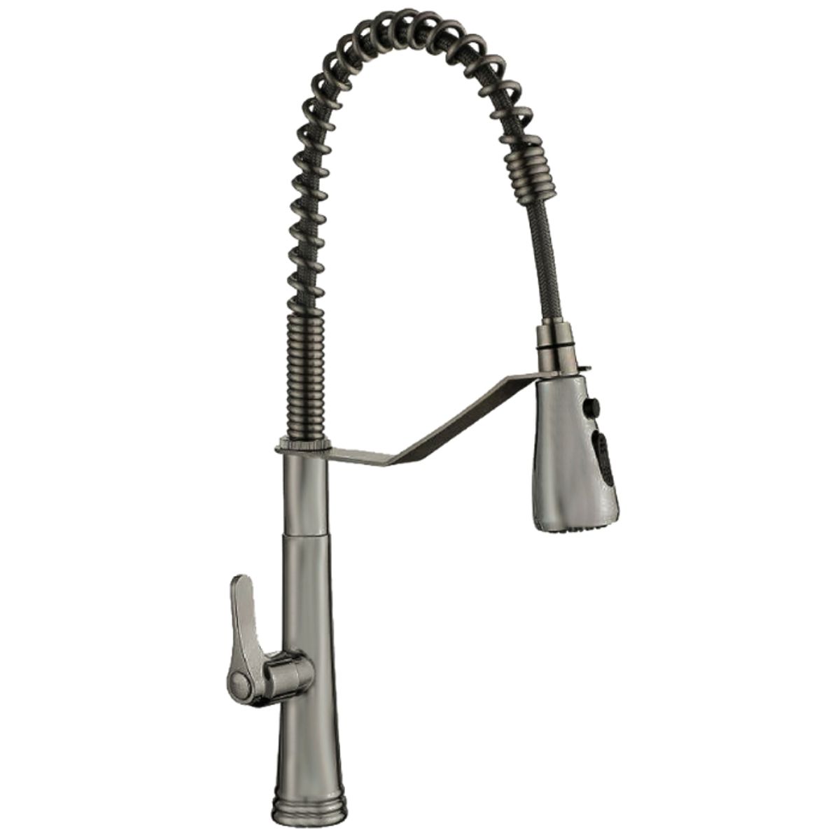 XM - GRIFERÍA DE COCINA RESORTE MUEBLE SATINADO LC1079-1