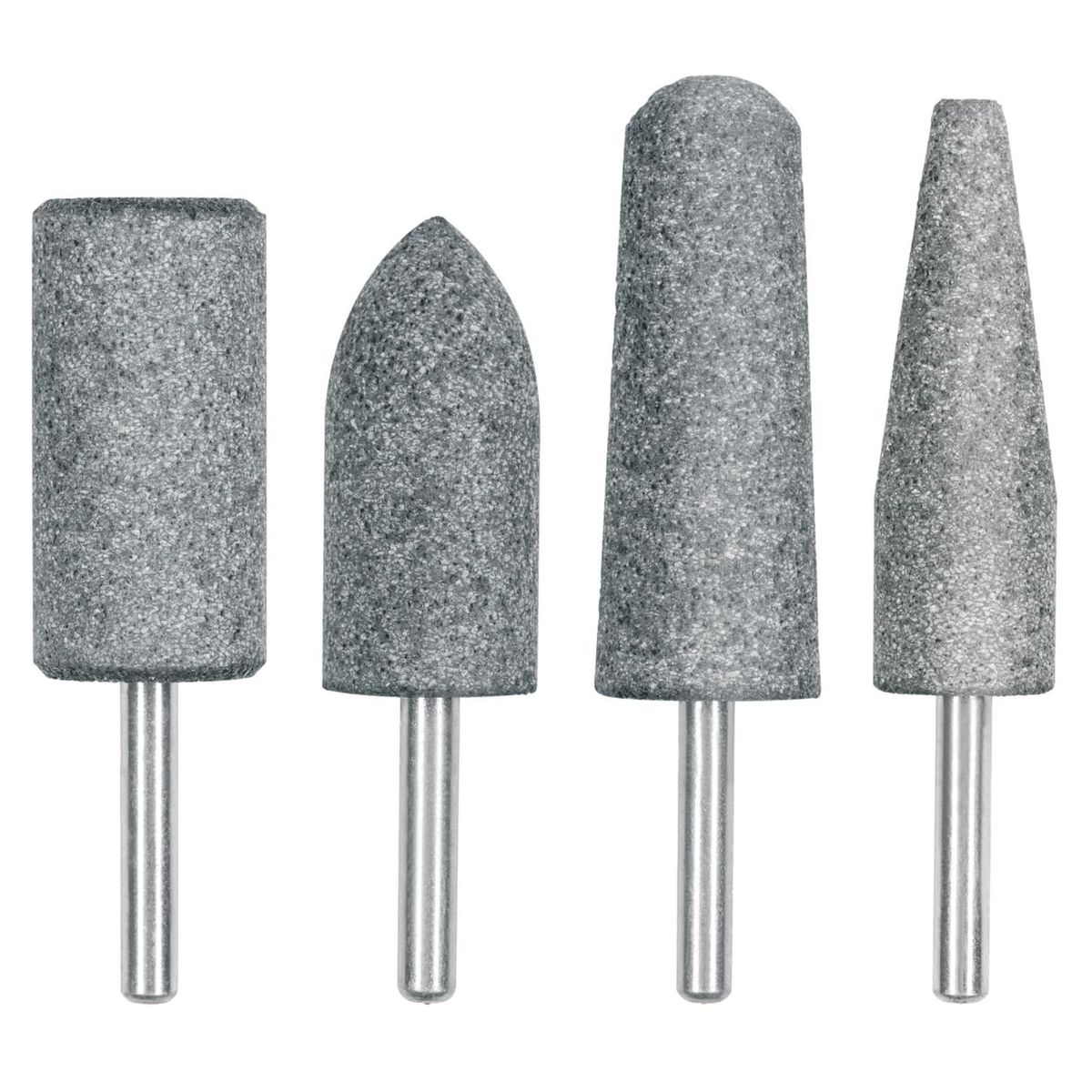 TRUPER - piedras montadas  grano 60, para pulir acero inoxidable zanco 1/4"