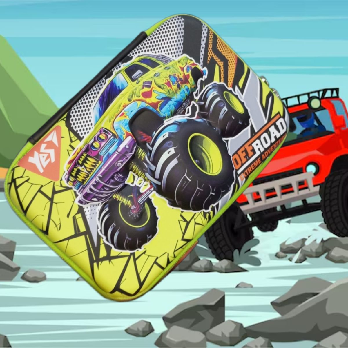 GENERICO - CARTUCHERA GRANDE 3D ESTUCHE ESCOLAR PARA NIÑOS KAWAII