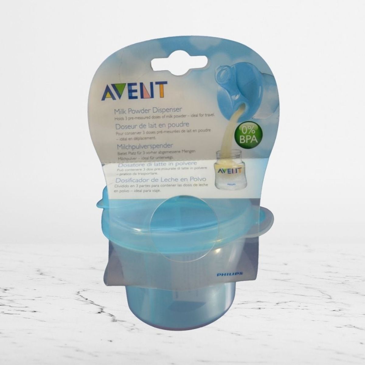 AVENT - Set de vasos dosificador leche polvo «DOSE»