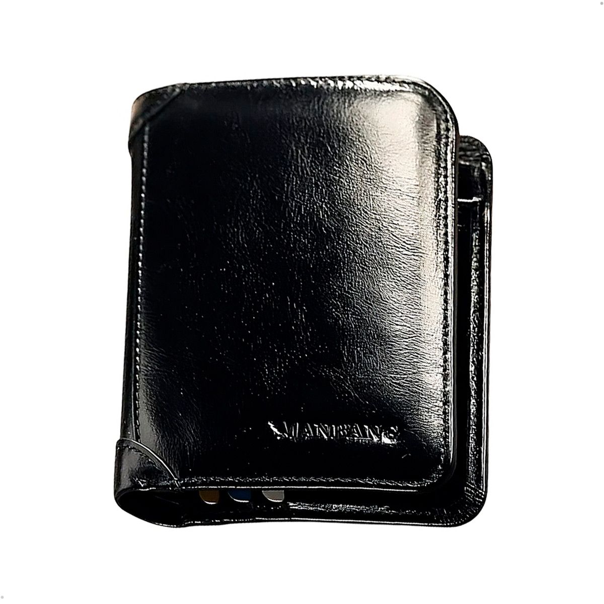 GENERICO - Billetera Manbang Cartera Clásico Billetera Cuero Genuino