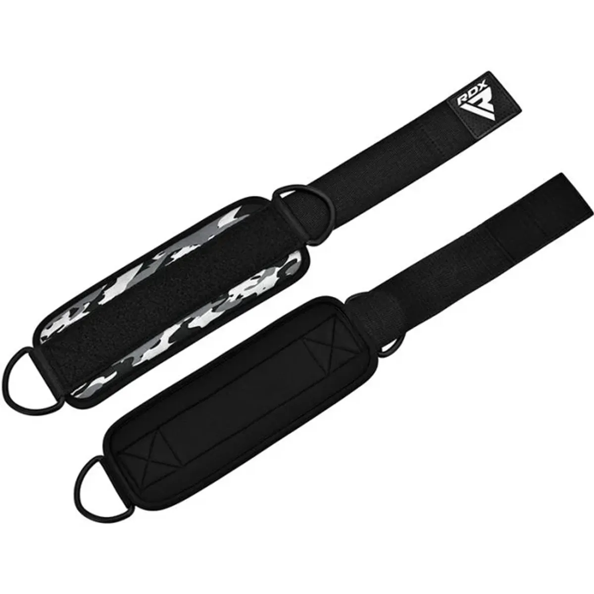 RDX - Tobilleras para polea A4 Par - Gris camuflaje
