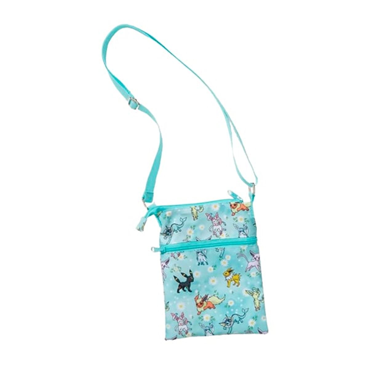 POKEMON - Pokemon Eevee Eeveelutions Passport Crossbody Bag