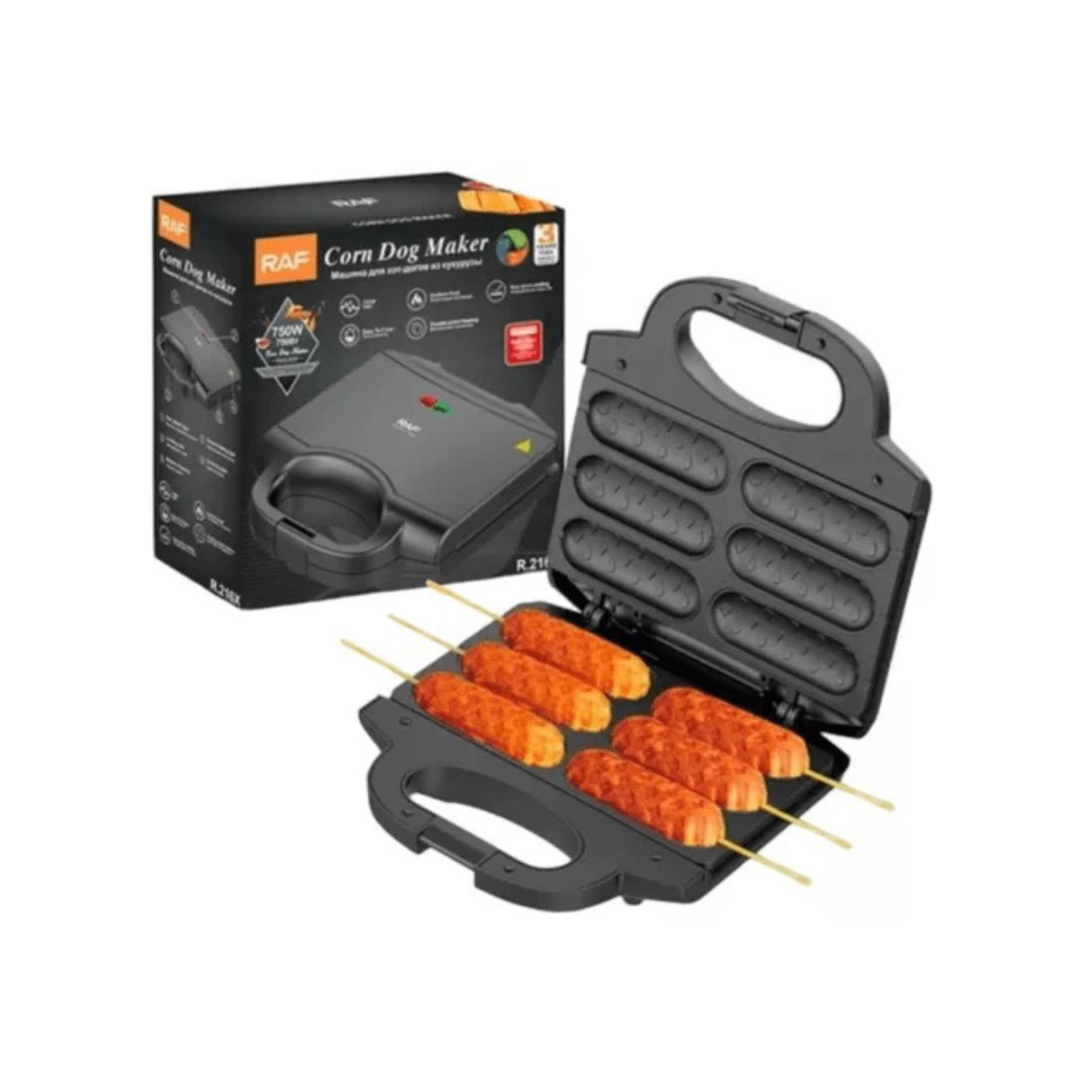 RAFF - Maquina para hacer Hot Dogs de manera rápida