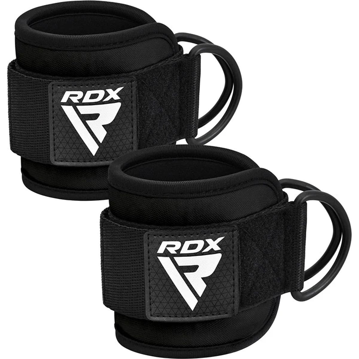 RDX - Tobilleras para polea A4 Par - Negro