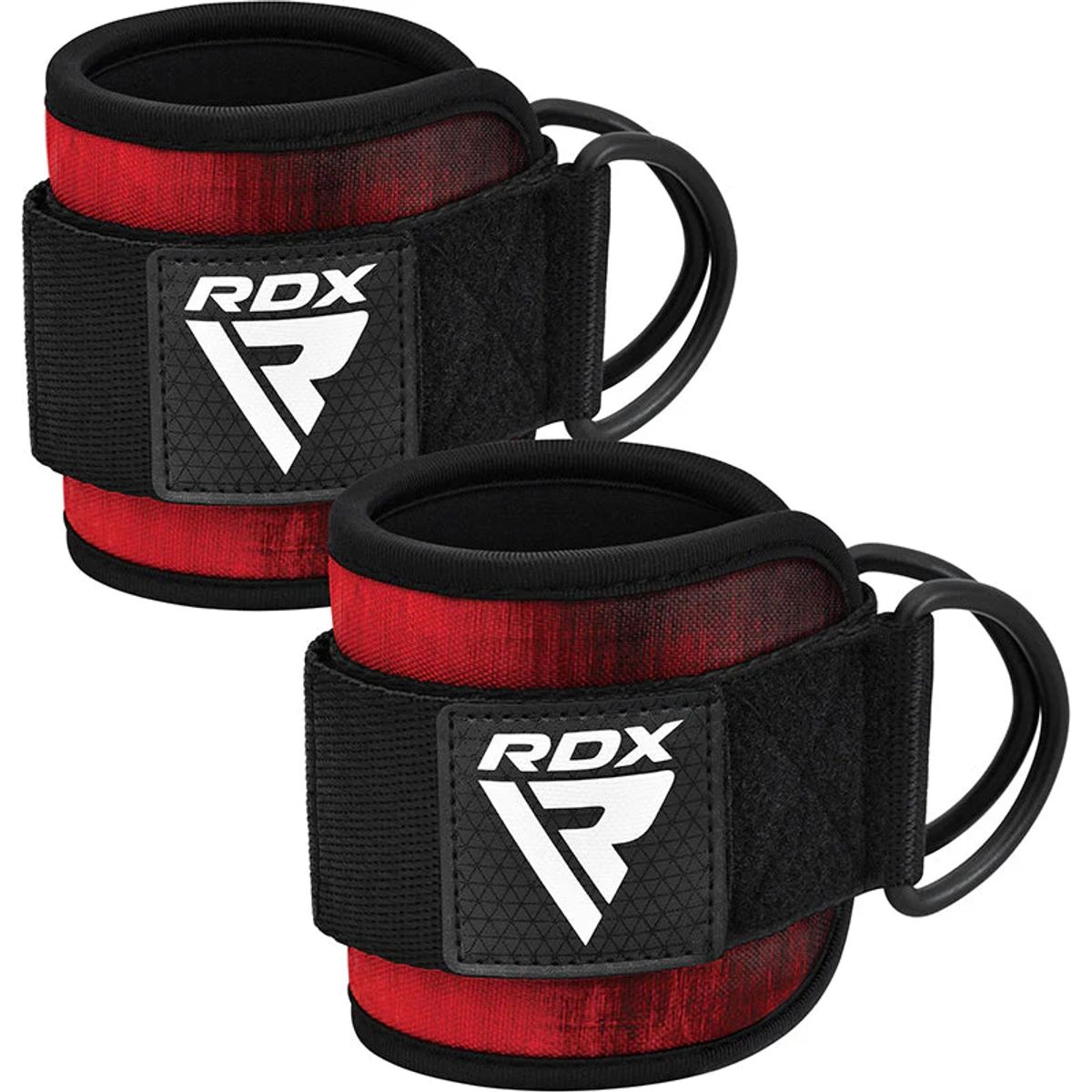RDX - Tobilleras para polea A4 Par - Rojo