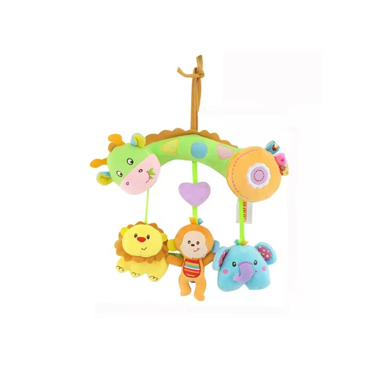 GENERICO - Colgante de Peluche de Jirafa y Amigos de la Selva