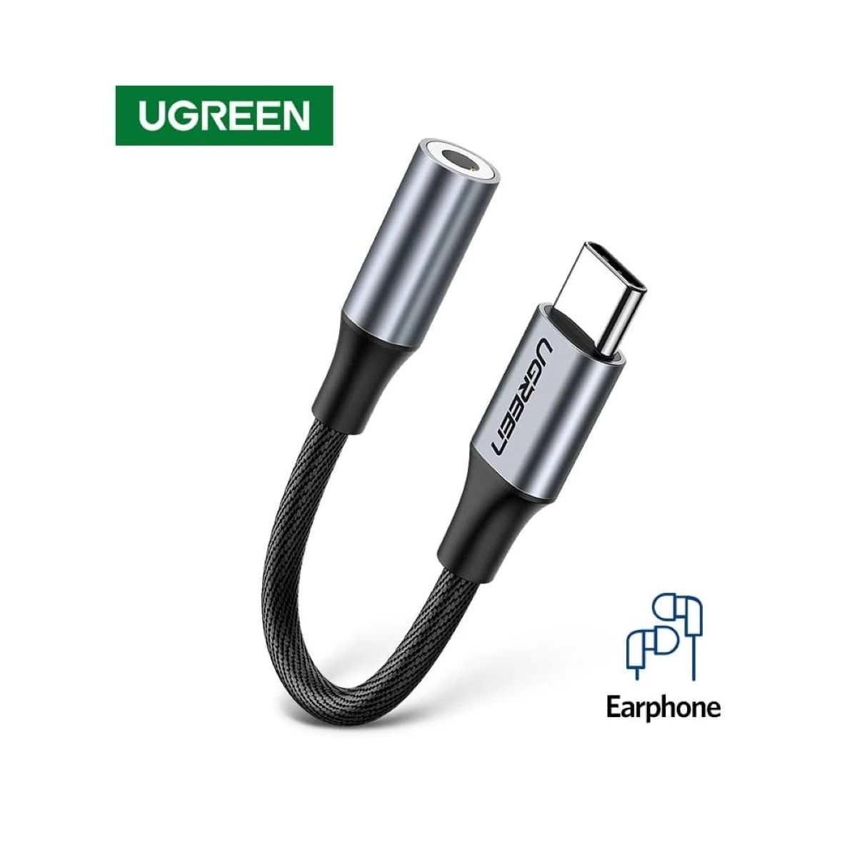 UGREEN - Adaptador Tipo C A Jack 35mm UGREEN para Huawei Xiaomi