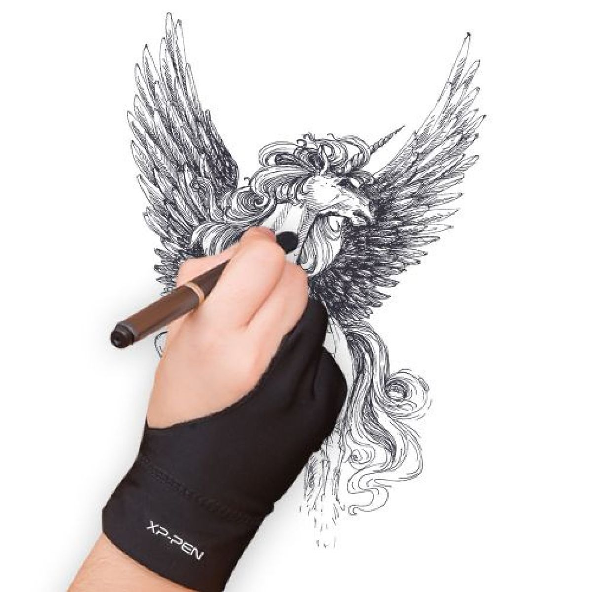 XP PEN - Guante de dibujo XP-PEN - Talla S  AC08S