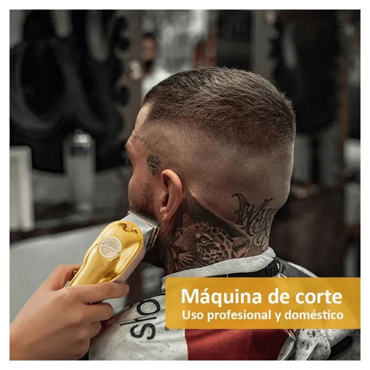 KEMEI - Cortadora de Cabello KM-2628  Precisión y Estilo Profesional en Casa