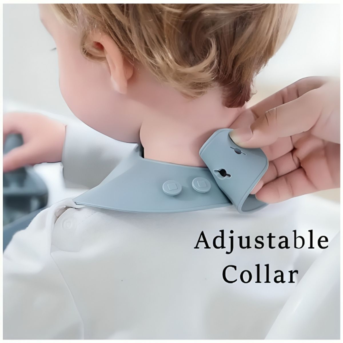 GENERICO - Set de Plato de Silicona con Cubiertos para Bebe Niños Verde de 8 Pcs