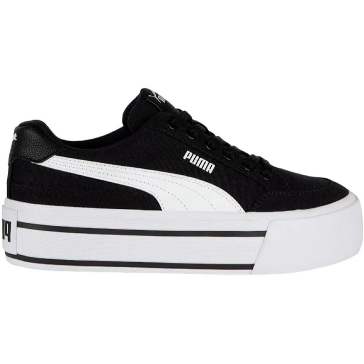 PUMA - Zapatilla Puma Cort Classic Vulc Fs Platform 402329 07 para Mujer.-