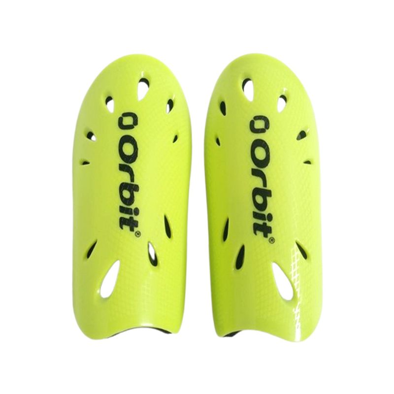 ORBIT - CANILLERAS PARA FÚTBOL CON ORIFICIOS ORBIT JUNIOR VERDE