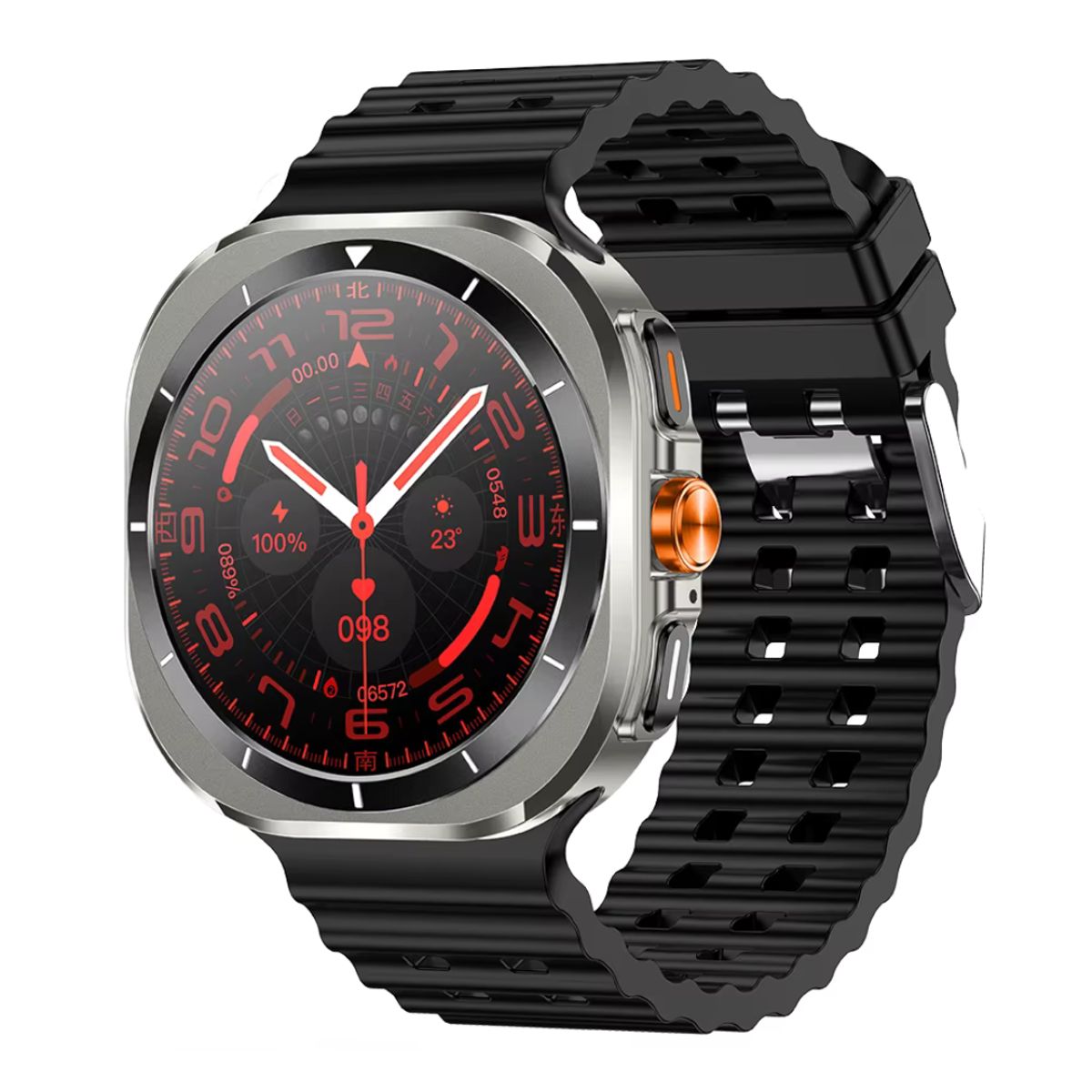 GENERICO - Smartwatch Deportivo Z7 Ultra Watch 7 Full Negro Amoled