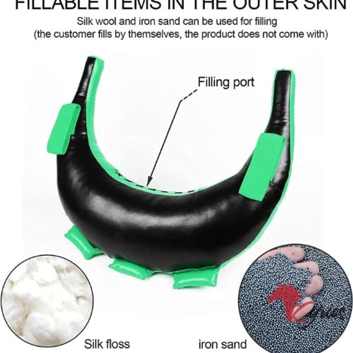 NO LOGO - Saco Búlgaro De Importación 25 KG Color Verde