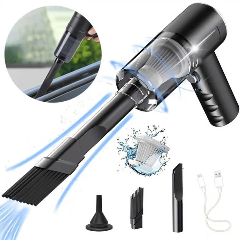 OEM - Mini aspiradora portatil y soplador 3 en 1 para limpieza versatil