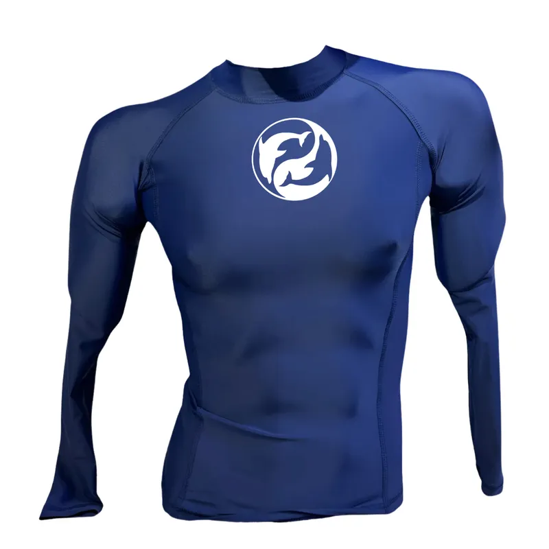 AQUA&MODA - LICRA CON PROTECCIÓN UV AQUAMODA LAMDEPLH DELFÍN AZUL PLUS LOGO BLANCO REFLECTIVO