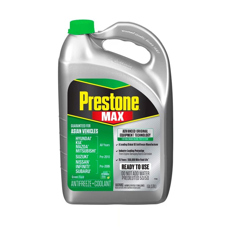 PRESTONE - Refrigerante Anticongelante Asian Cars Prestone Max 50 Verde