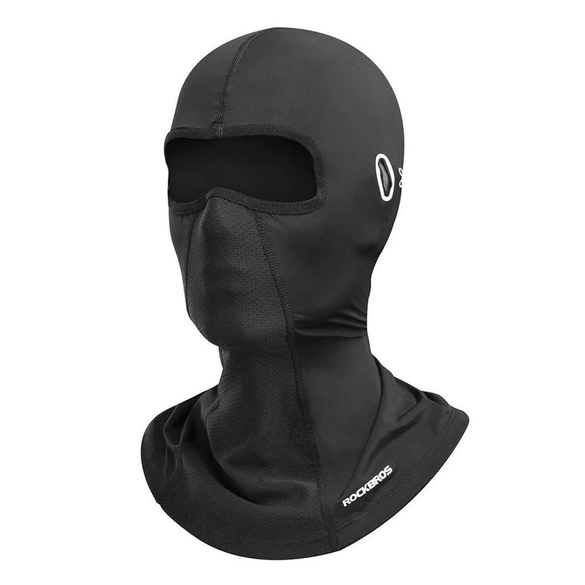 ROCKBROS - PASAMONTAÑA CORTAVIENTO CICLISMO MOTO NEGRO M5 ROCKBROS